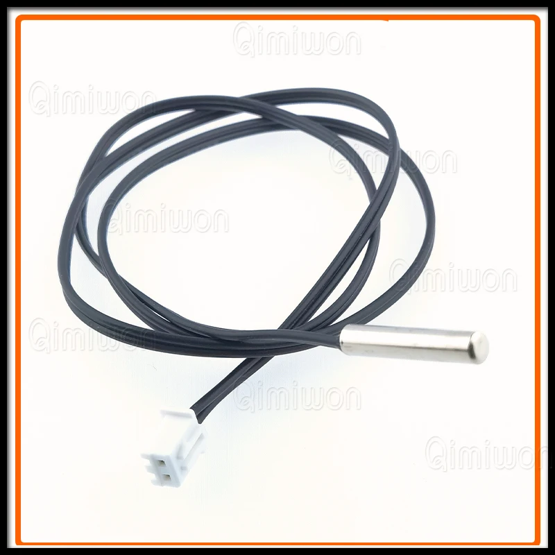 10pcs/lot NTC thermistor 1% accuracy 10K temperature sensor refrigeration air conditioning refrigerator probe 0.5m/1m 3950