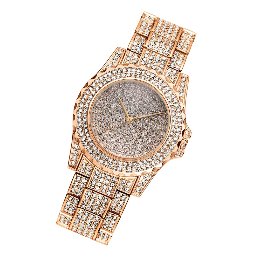 

Quartz Watches Stainless Steel Glass Elegant Wristwatch Precise Movement Lightweight Women Wristwatch Perfect Gift