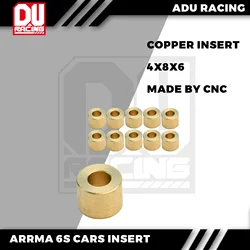 ADU RACING INSERT FOR ADU RACING SUSPENSION MOUNT WITH ARRMA 6S 1/8 AND 1/7