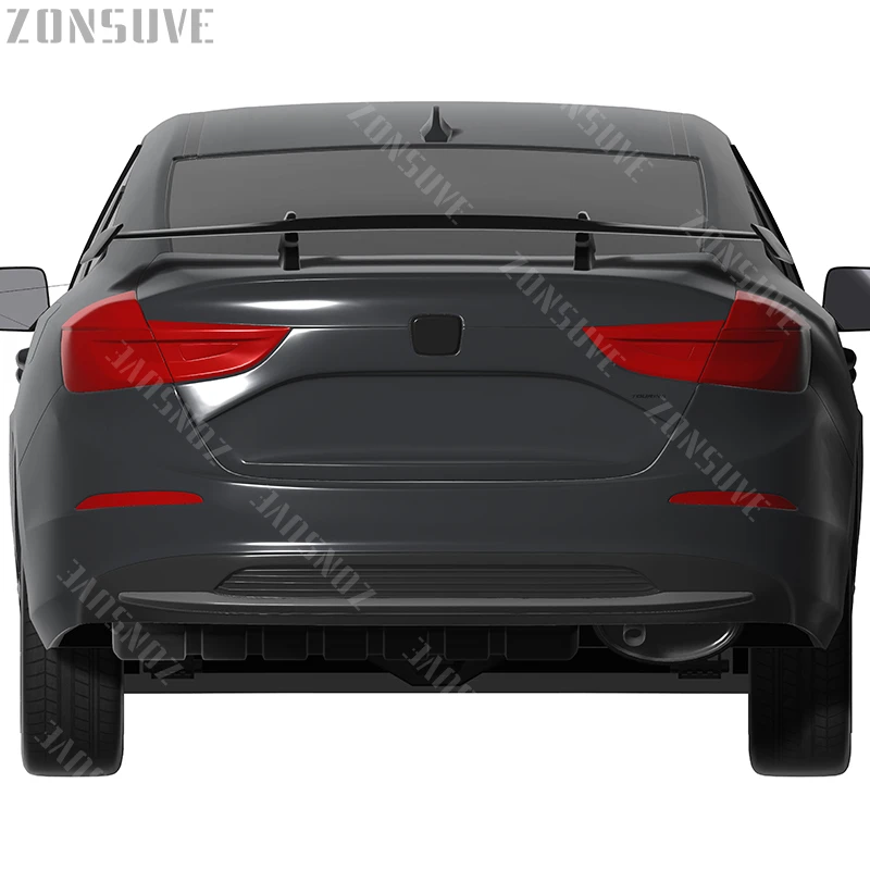 

For Honda Insight Spoiler Rear Trunk Wing Car Body Kit Accessories ABS Plastic