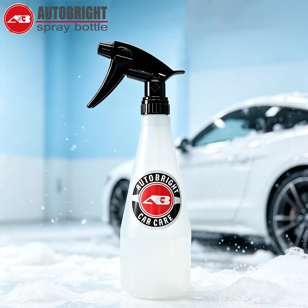 AUTOBRIGH Acid Alkali Resistant Spray Bottle Car Cleaning Supplies 800ml Professional Empty Spray Bottles Car Cleaning Qd Liquid
