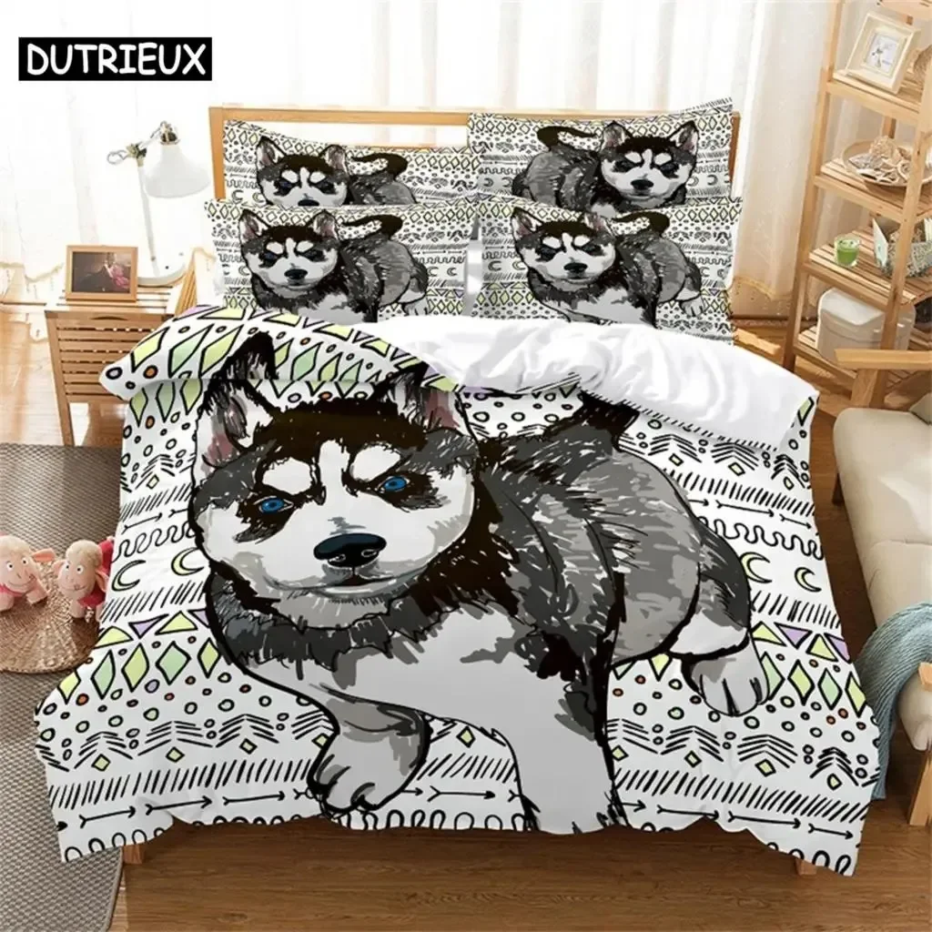 

Graffiti Fashion Bedding Set 3D Digital Printing Duvet Cover Sets 1 Quilt Cover + 12 Pillowcases USEUAU Size