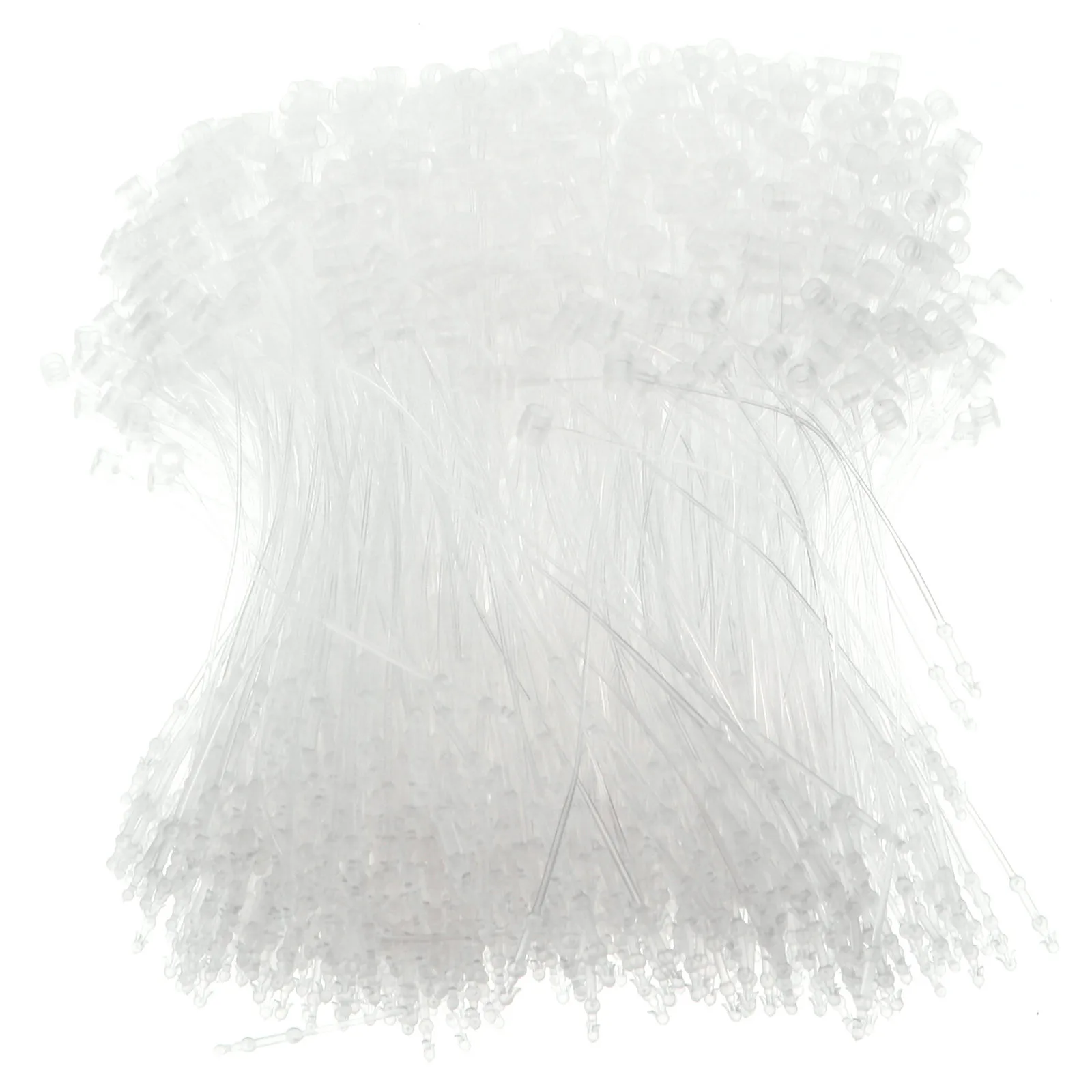 

5000pcs Round Head Transparent Plastic Tag Fasteners For Clothing Shoes Security Loop Price Label Hanging Craft Sewing Supplies