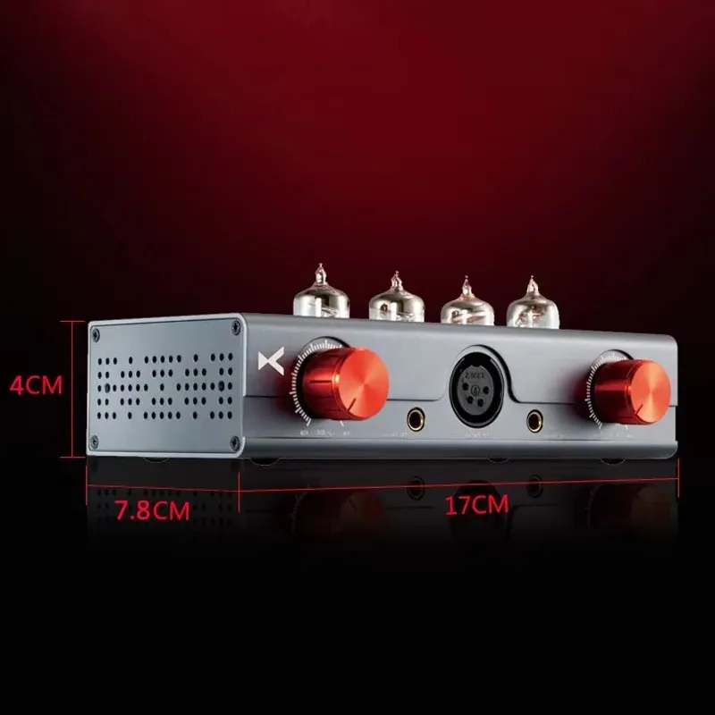 XDUOO MT-604 Hi-fi valve Headphone Amplifier Balanced Tube Headphone Amplifier 6J1 Pre amp XLR/4.4MM Balanced Input/Output Tube+