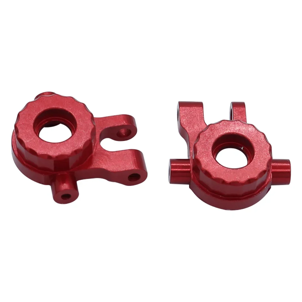 High Precision CNC Machined Metal Steering Blocks Knuckle for 1/18 RC Crawler Car TRX4M Upgrade Parts