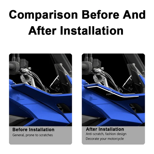 Imagen 2 del producto Pegatinas de Vinilo para Carenado de Motocicleta POSFIRA para Triumph Tiger Sport 660 2022 2023 2024 2025 2026 Accesorios Decorativos para Moto