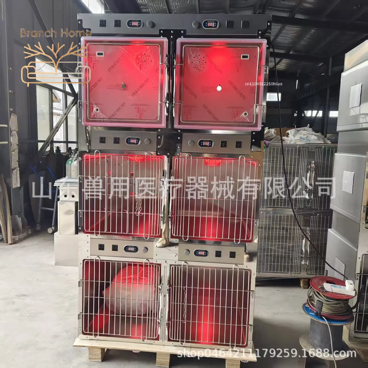 constant temperature oxygen warehouse cage pet hospital cat dog inpatient cage large dog foster cage can be customized size