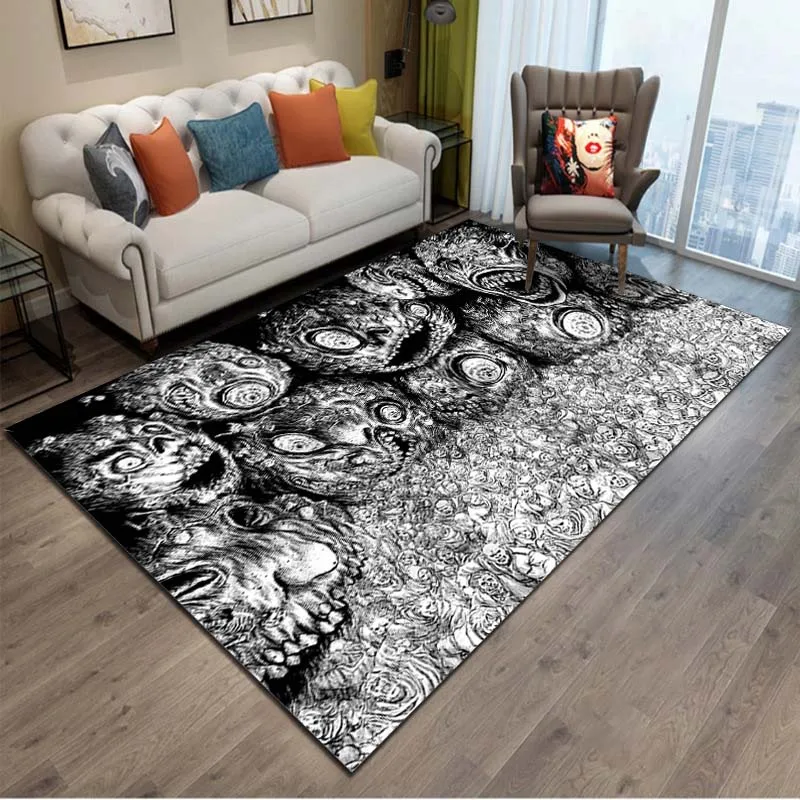 15 Sizes Berserk Anime Carpet Living Room Decor Doormat Bedroom Hallway Entrance Balcony Floor Large Area Rug Comic Pattern Mat