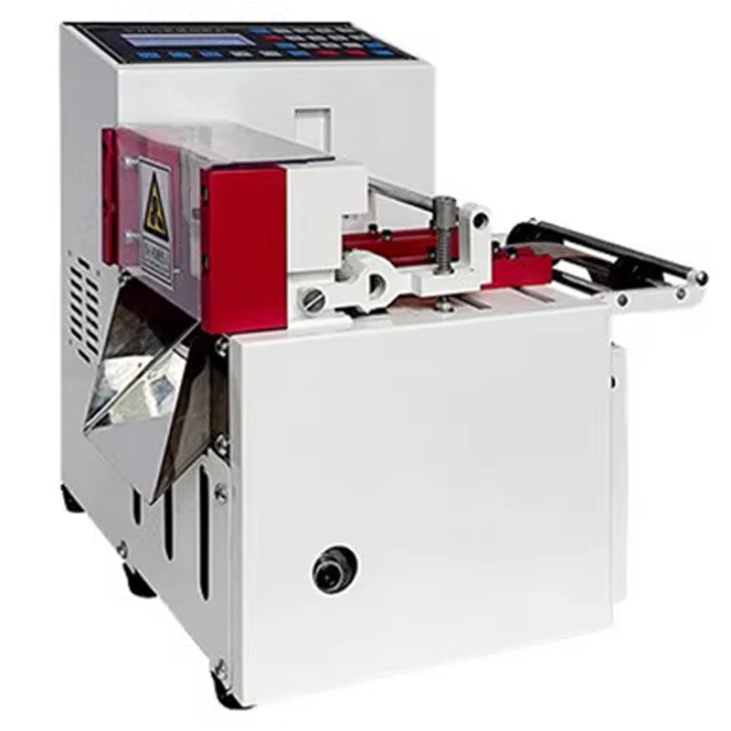 Intelligent Cutting Machine for Ear Loop Heat Shrink Tubing, Insulation Paper Fully Automatic Computerized Pipe Cutting Machine