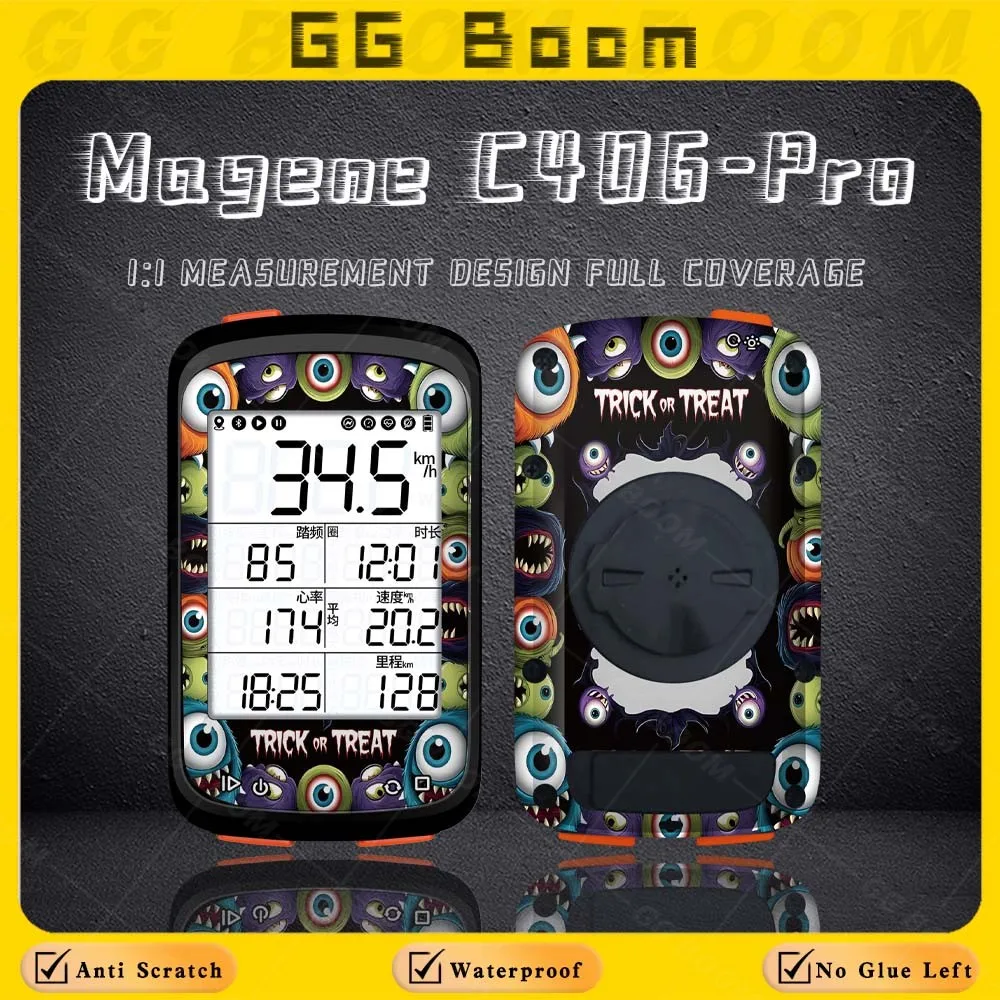 

Для Magene C406Pro C 406 pro GPS дорожный MT велосипед компьютерные аксессуары наклейка индивидуальная красочная декоративная защитная наклейка