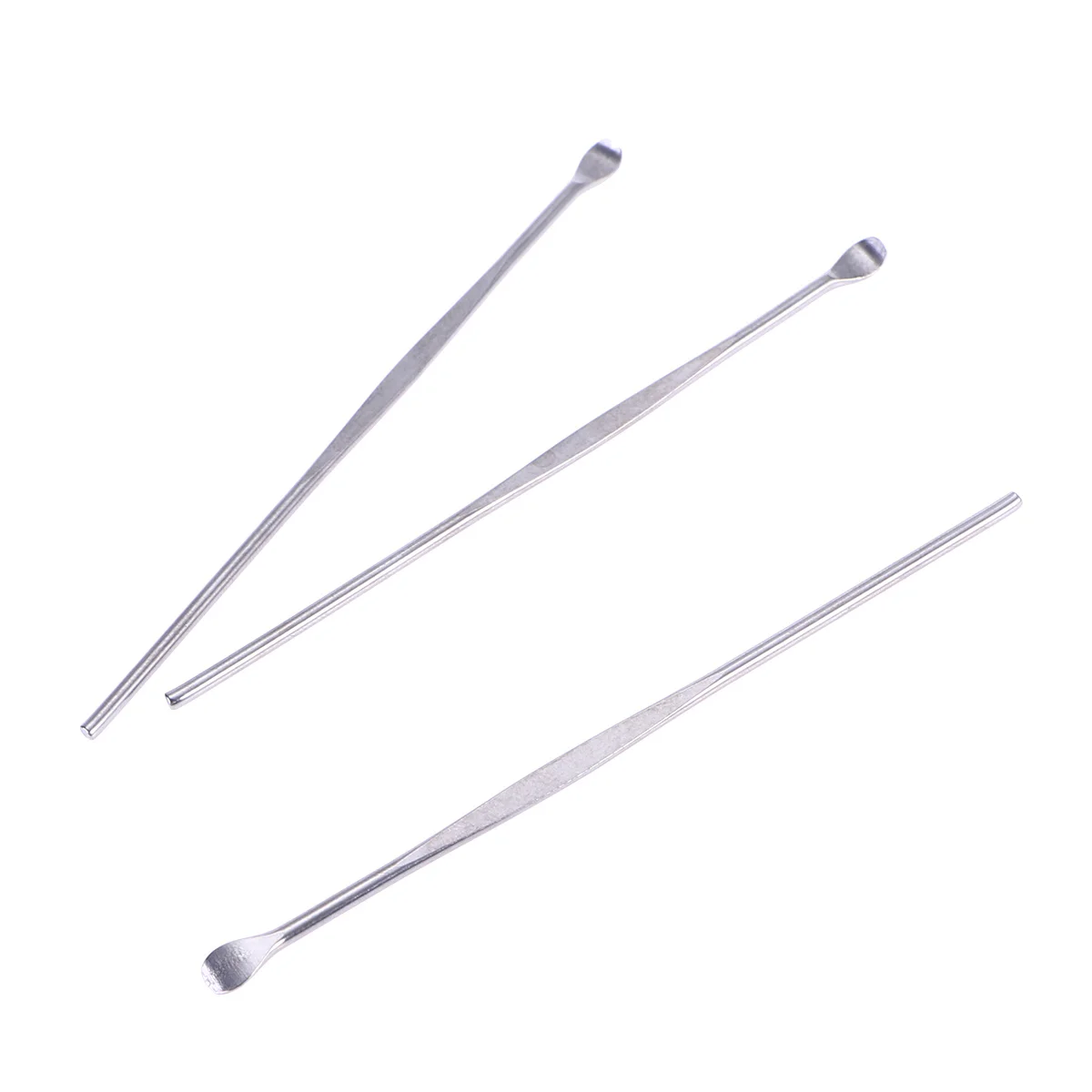 

6 шт., ложка для удаления ушной серы из нержавеющей стали, точность изготовлена для глубокой чистки ушей, самый эргономичный дизайн, портативный, надежный, ежедневно