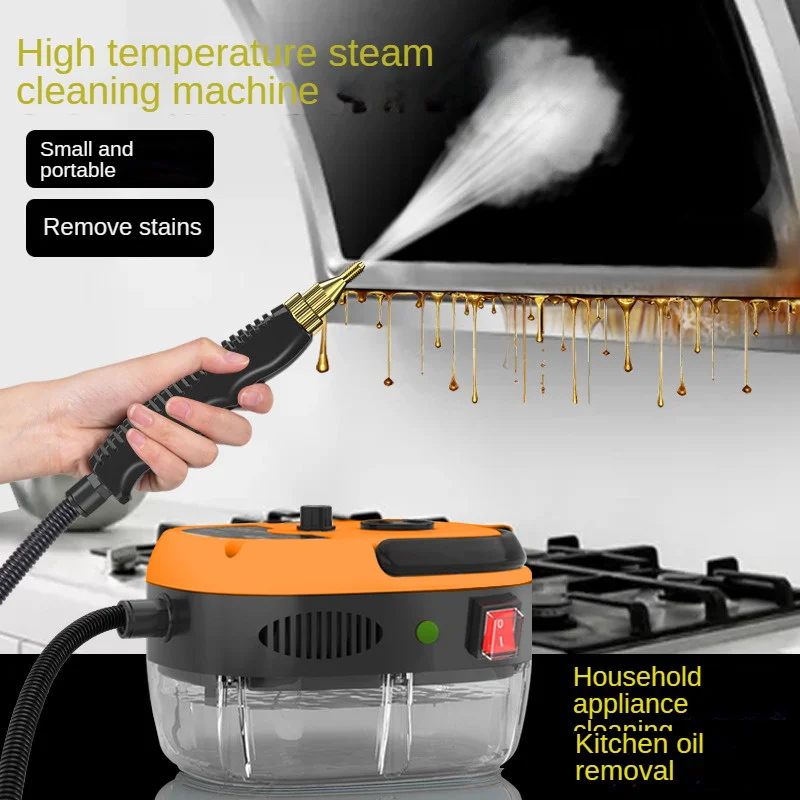 Multifunctional Steam Cleaner Portable Handheld 110V/220V High Temperature Steam Cleaning For Air Conditioner Kitchen Hood Car