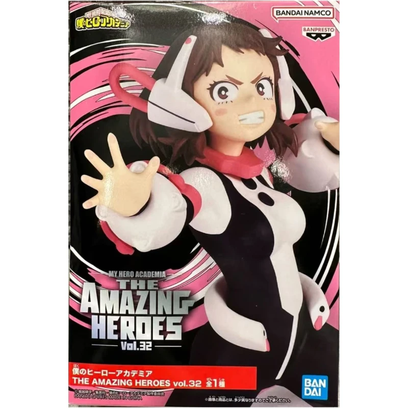 In Stock Original Bandai BANPRESTO My Hero Academia OCHACO URARAKA  Action Figure Animation ToyGift Model Collector AnimeGenuine