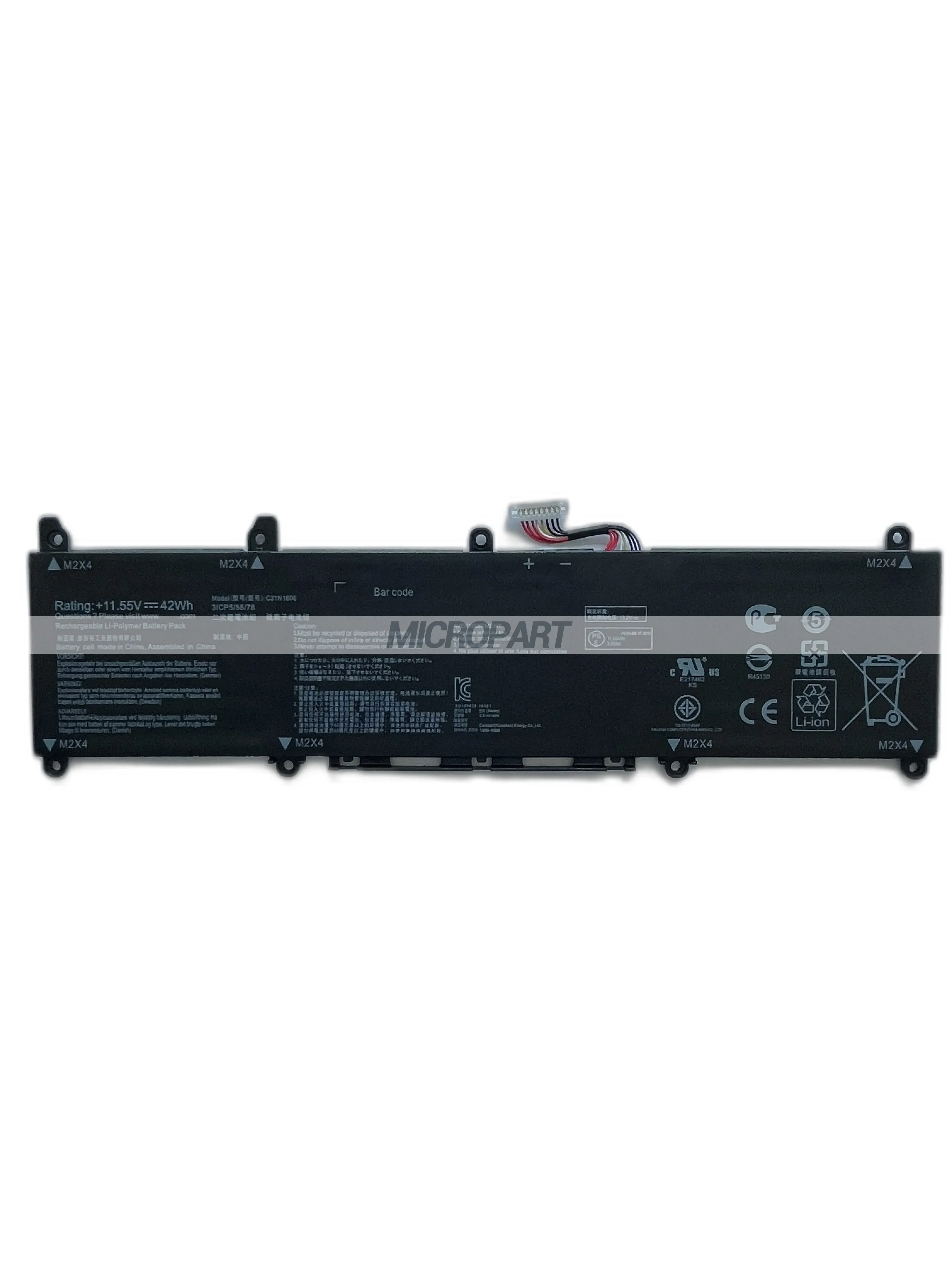 C31N1806 Battery Replacement for Asus VivoBook S13 S330FN S330UA X330UA Laptop Computers Long Battery Life 11.55V 42Wh