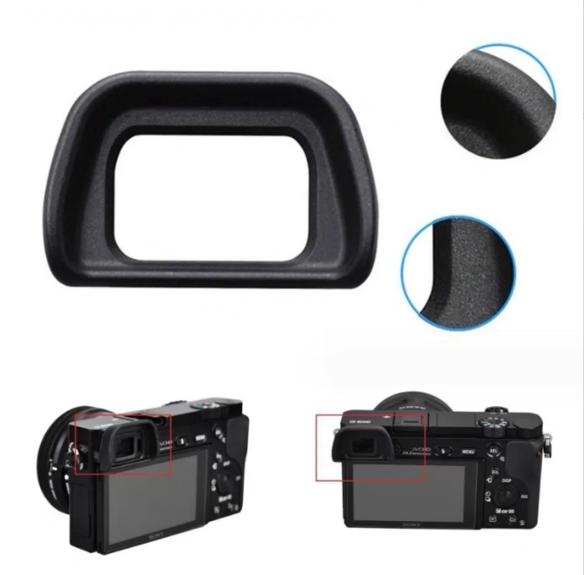 Applicabile a Sony Micro single FDA-EP10 eye mask muslimate Nex-6 viewfinder, maschera per gli occhi