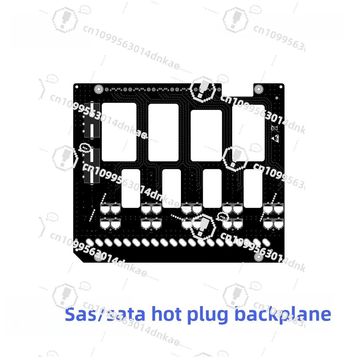 n52-v11-5ディスクsas-sataハードディスク-ホットスワップ対応バックプレーン