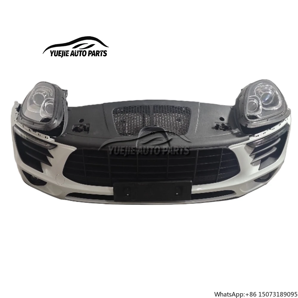 

Hot Selling High Quality Automotive Front Bumper Components for 95B Complete Front Nose Cut and Headlights 14-17