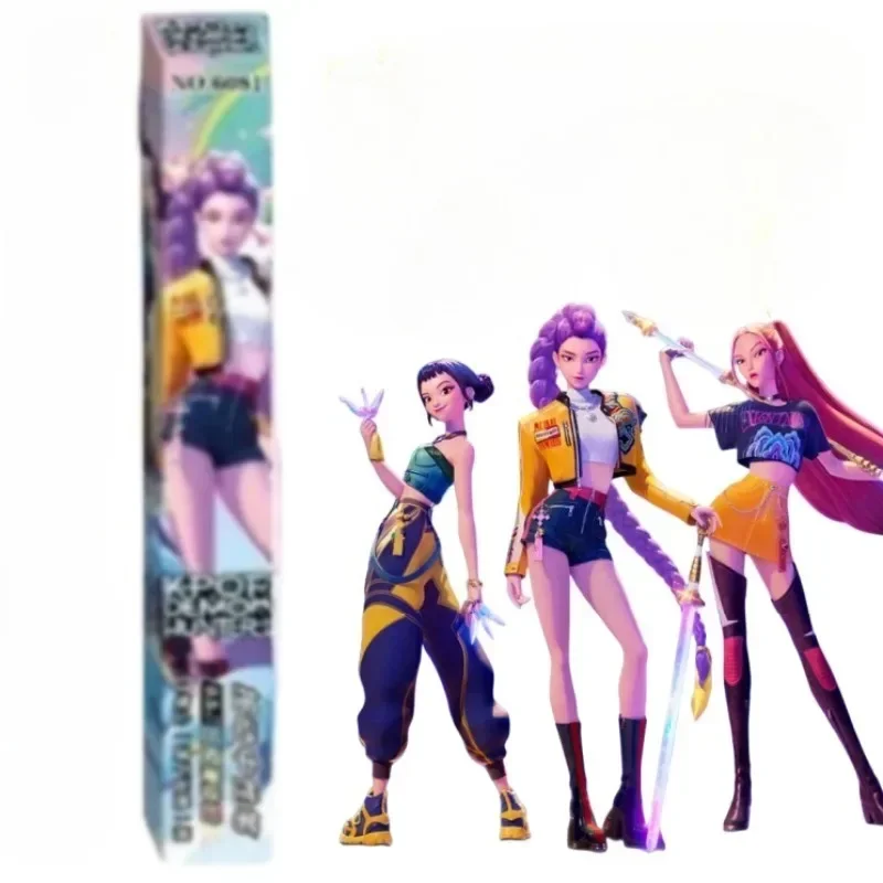 

@KPop Demon Hunters Rumi Jinu Abby Saja аниме двумерная ручка слепая коробка ценная удобная офисная ручка для подписи