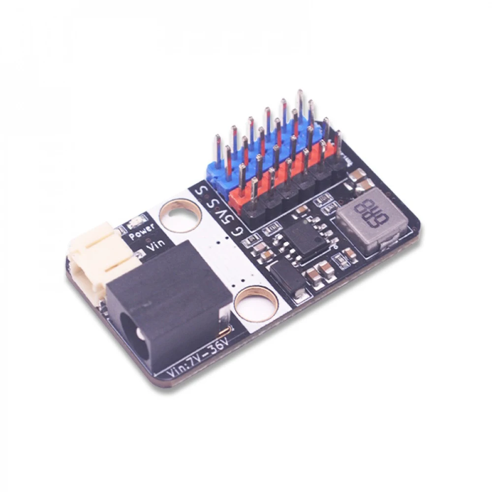 

6-36V to 5V/5A Servo Motor Drive Expansion Board power Supply Board Voltage Conversion Module Anti-reverse Connection Protection
