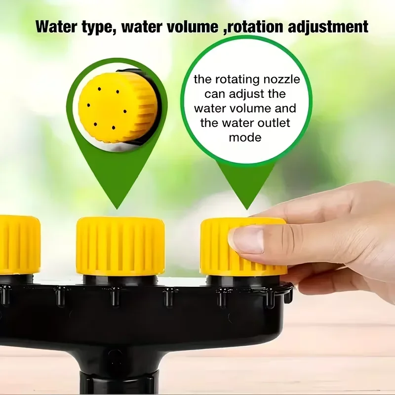 multi-head spraying multi-hole spray head improves efficiency anti-corrosion anti-clogging for most water pipe interfaces