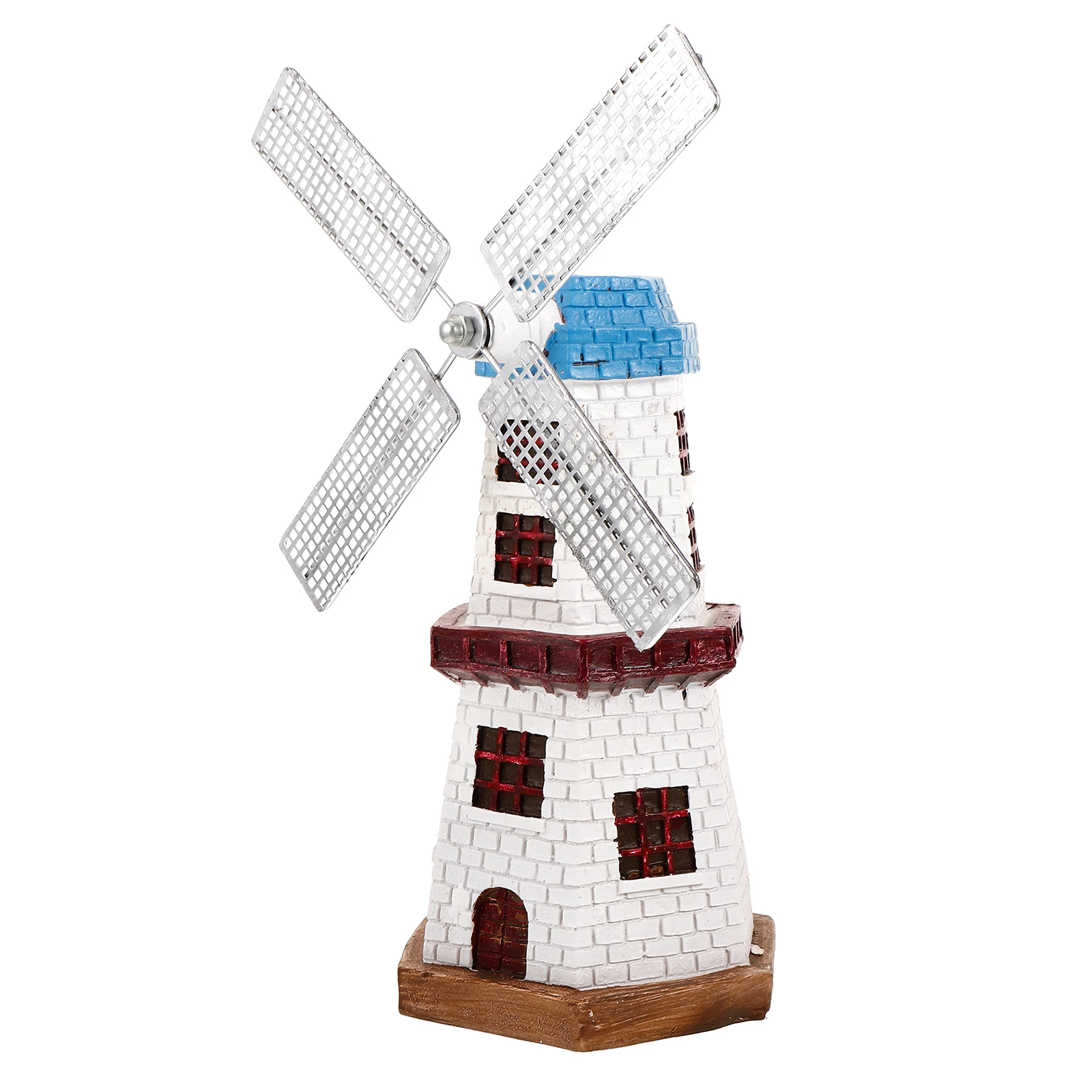 

Rustic Windmill Decor 8 Number Desktop Ornament Home Office Tabletop Vintage Style Miniature Windmill Craft Christmas Atmosphere