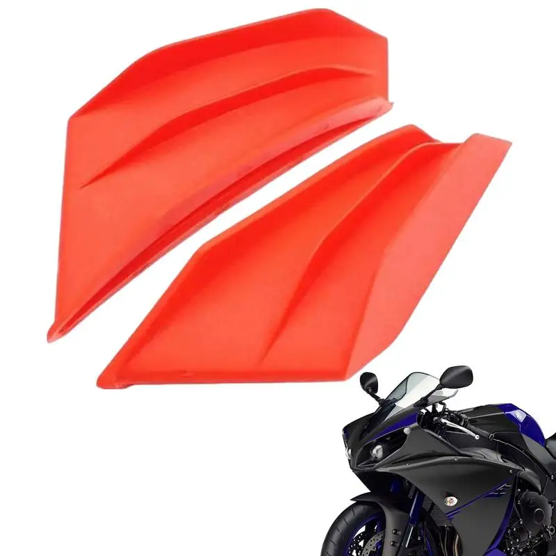 Sayap aerodinamis Spoiler sayap sepeda motor Winglet Fairing sepeda motor Winglet aerodinamis untuk sepeda motor