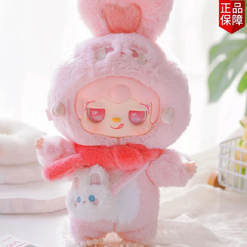 本物のYooki V3 ウォームラビットシリーズ ミステリーボックス トレンド ビニール ブラインドボックス 可愛いビニール人形 サプライズ バックパック ペンダント おもちゃ 女の子向けギフト