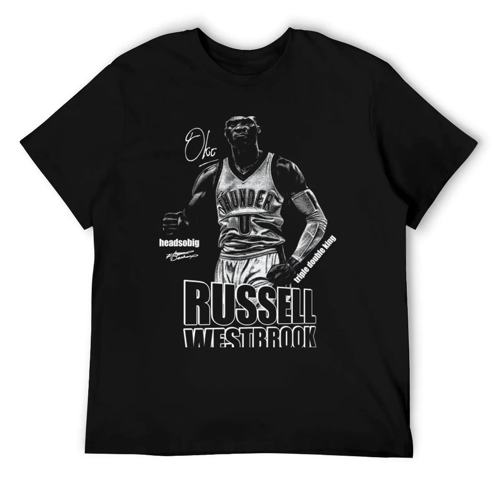 

Футболка для баскетбола Russell Westbrook, хлопковая футболка, мужская футболка, мужская роскошная футболка