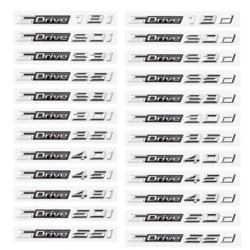 3D SDrive 20i 25i 30i 28i 35i 20d 30d 35d 40d 25d 18d Car Back Trunk Emblem Badge Sticker For BMW X1 X2 X3 X4 X5 X6 X7 GT Logo