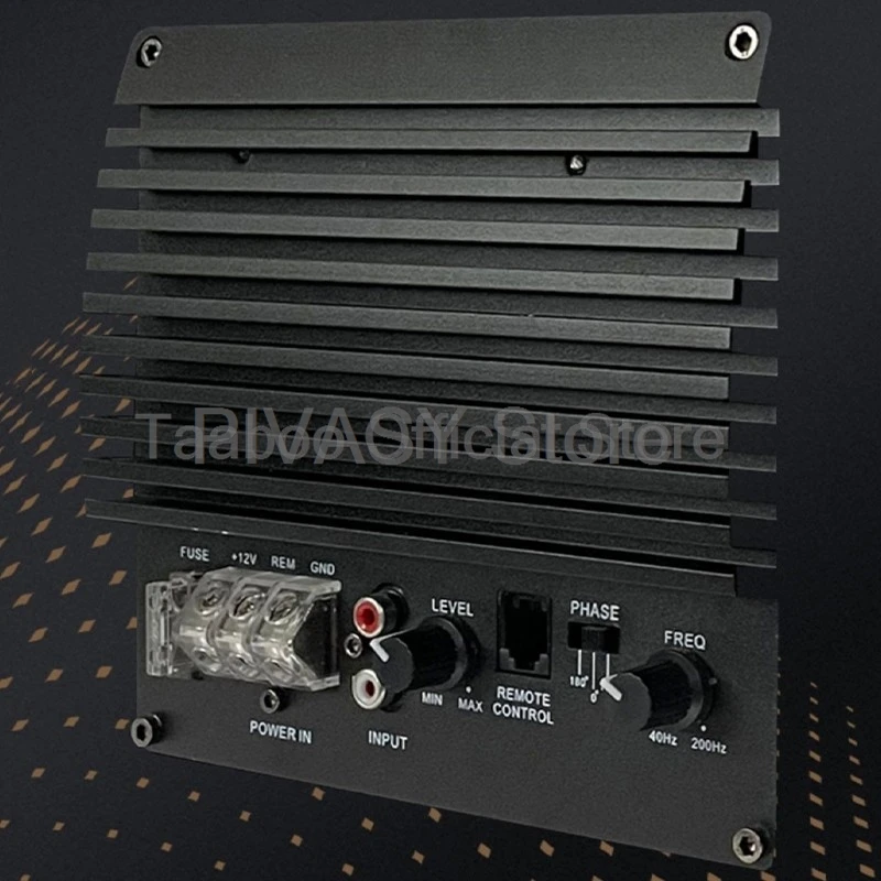 Subwoofer attivo da 800 W 12 V cassa di risonanza per auto 10 pollici Super Bass Audio 4ohm altoparlante 89dB sistema audio per la modifica dell'auto del camion