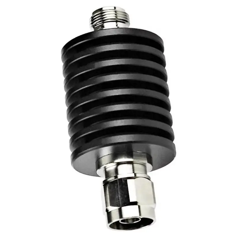 【LIMITED TIME DISCOUNT】30W N Type Attenuator 50Ohm Coaxial Power N Male Plug To Female Jack RF Coaxial Power Connector 50Ohm