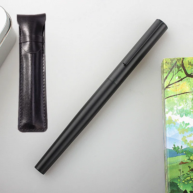 Jinhao Black Colors school supplies Business office dark tip Nib Fountain Pen student Stationery ink calligraphy pens