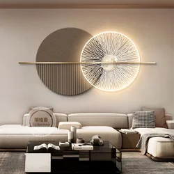 Modern Living Room Decorative Painting Simple Wall Hanging Painting High-end Abstract Sandstone Bedroom Wall Sconce Painting