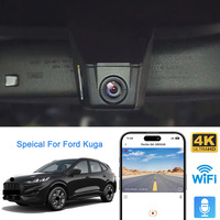 Mrec Dashcam 4K Wifi Dual Camera Front Rear Dash Cam for Ford Kuga Ecoboost Plug in Hybrid Mk3 2019 2020 2021 2022 2023 2024
