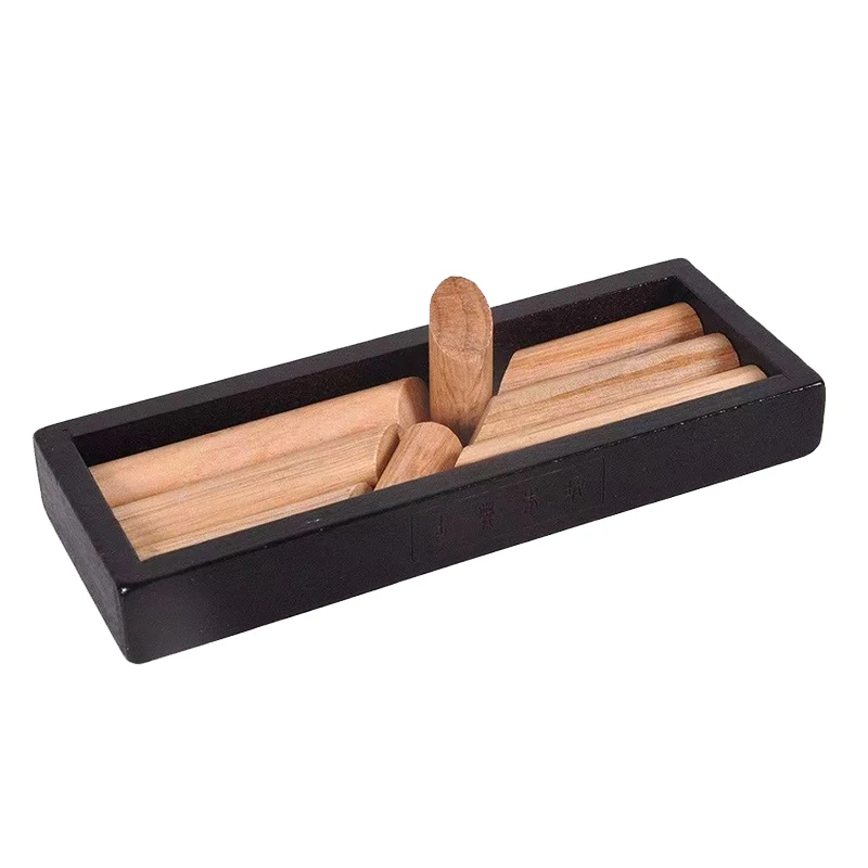 صندوق ألغاز كلاسيكي مستحيل ألعاب تحدي الذكاء للبالغين والأطفال ألعاب تحدي الذكاء Lu Ban Lock Casse Tete Juegos De Ingenio Y Logica #5