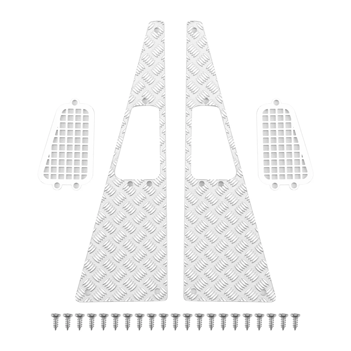 ل MN D90 D99S MN99S 1/12 RC ترقية السيارات أجزاء معدنية المضادة للانزلاق لوحة كمية مصبغة الملحقات #1
