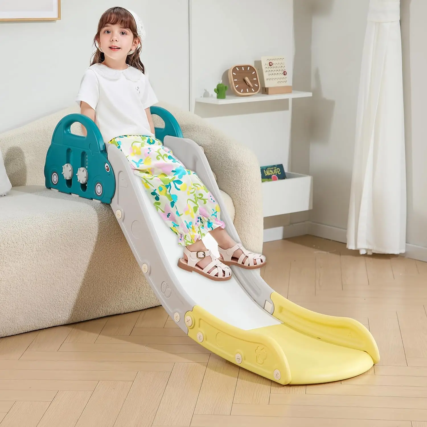 Children's Couch Slide Can Be Used with Beds, Stairs, Bedside Tables and Stairs Family Simple Slide is Suitable for Indoor use