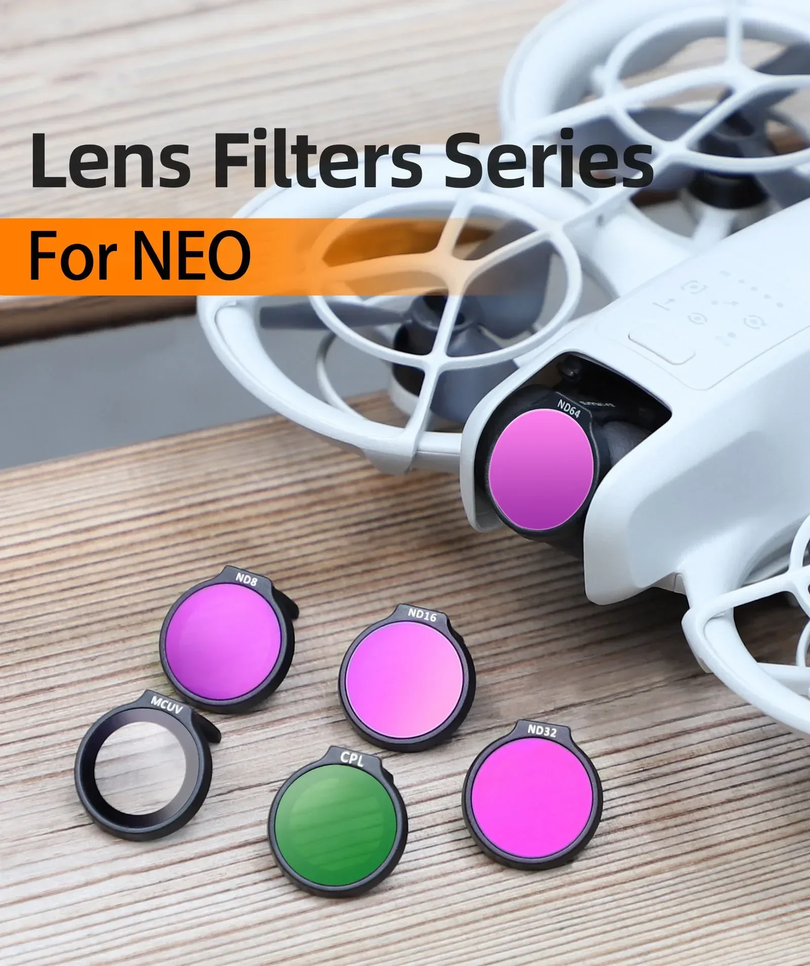 Ultra-light Lens Filters Professional Optical Glass Lens Camera Drones Accessories Replacement Consumer Electronics