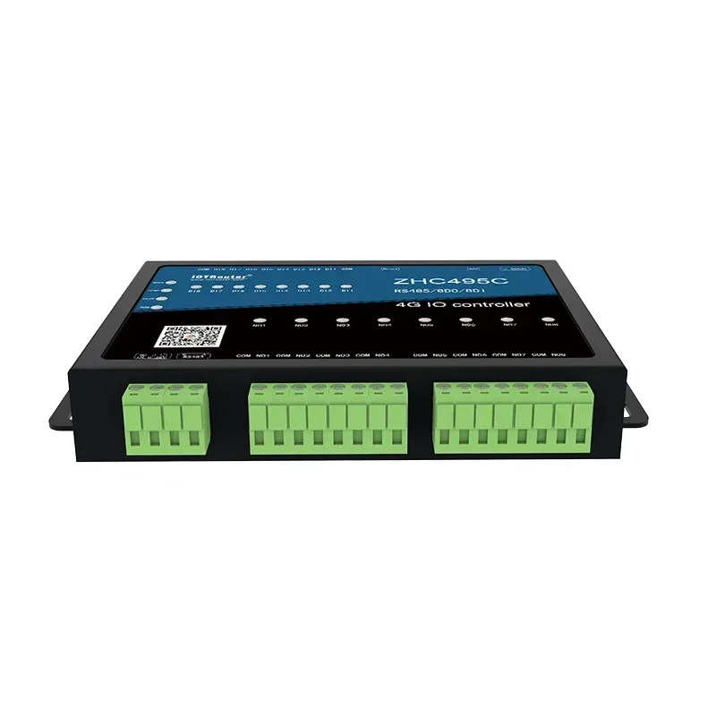 Industrial Iot Communication Equipment 8 Port Multi Rs485 Serial Port Server To 4G Module Modbus Gateway