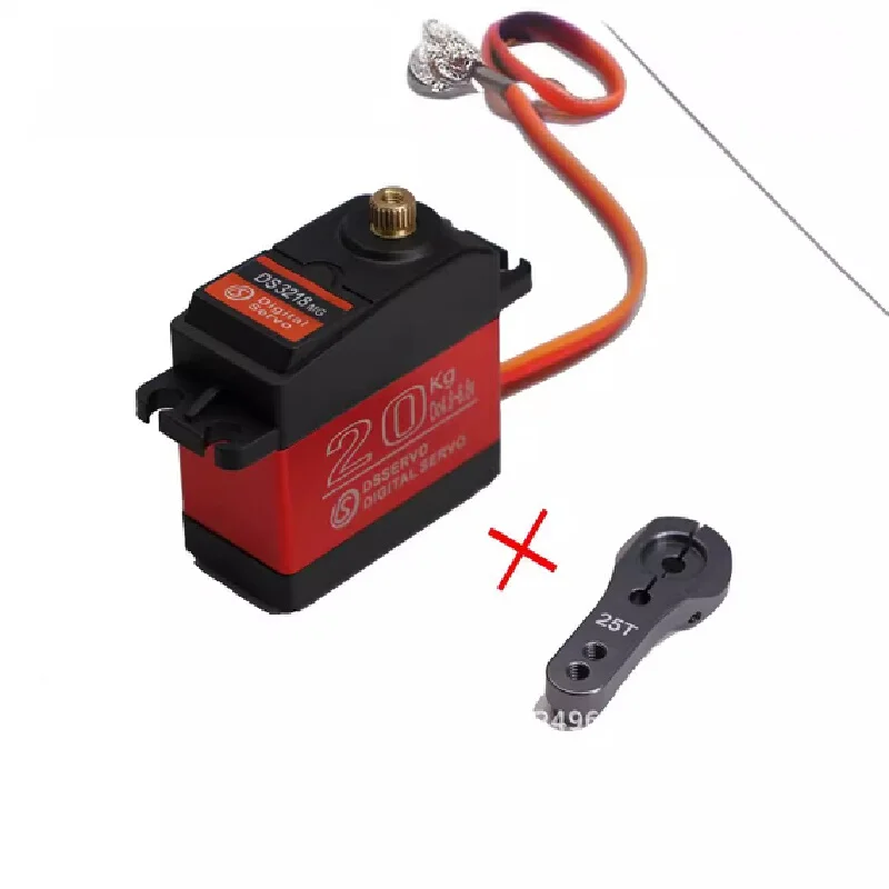 1pcs Waterproof Servo 20kg 25kg 30kg 35kg 40kg High Speed Servo Metal Gear Digital Servo Rc Baja Servo For 1/8 1/10 Scale Rc Car