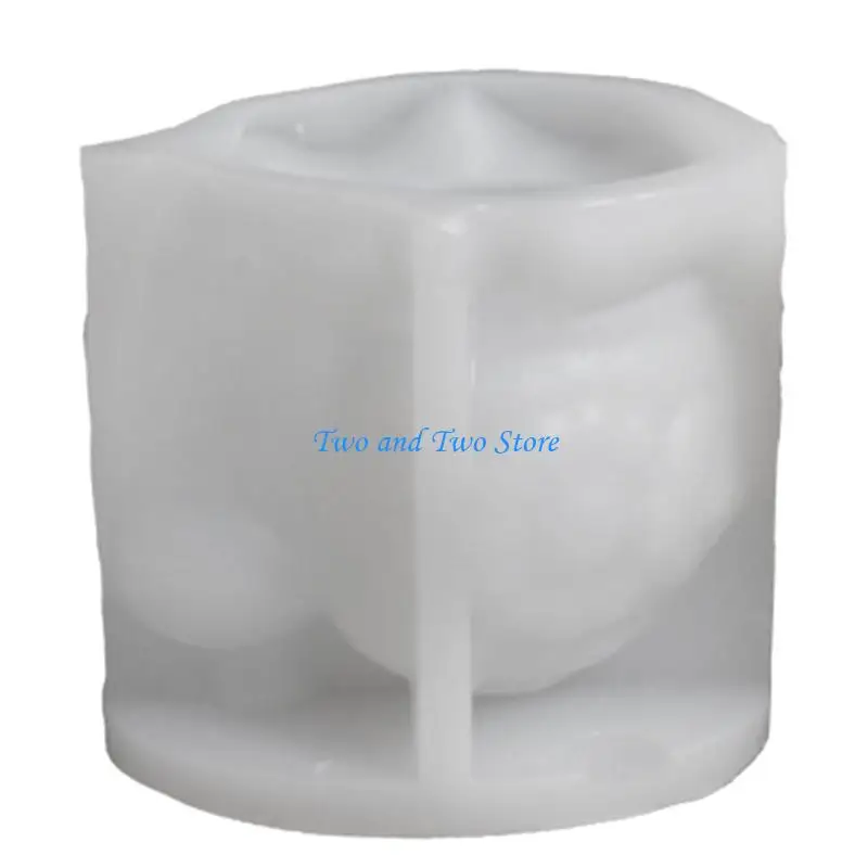 

HX6F Snail and Turtles Silicone Mold For Crafting Vases And Accent