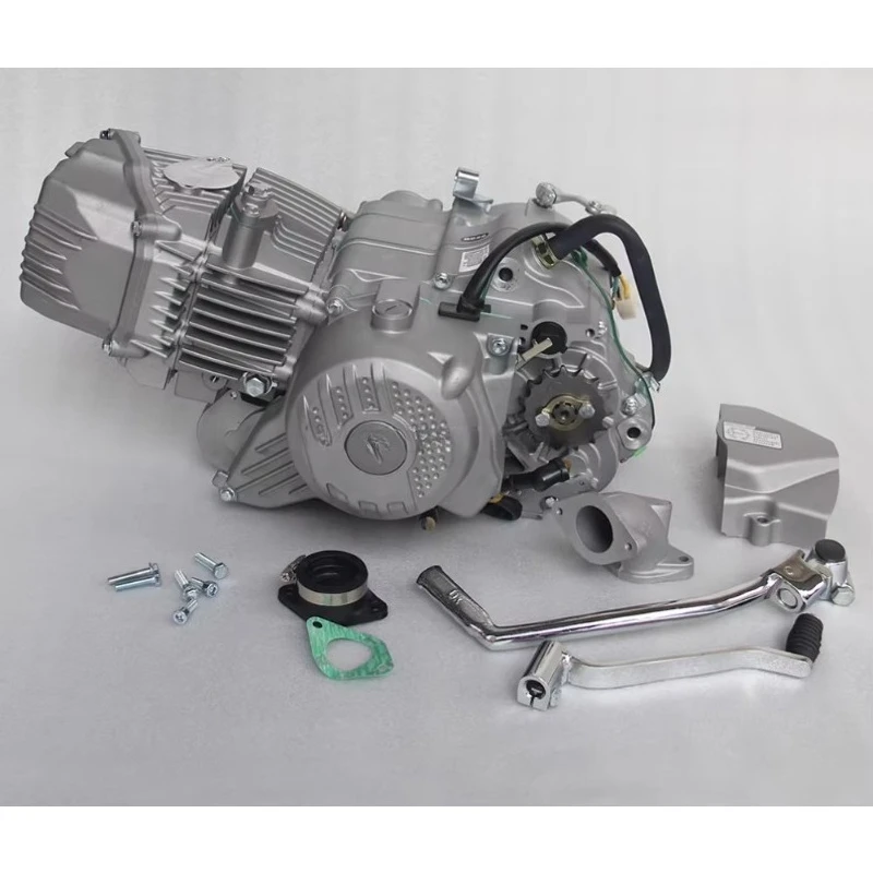 190cc 4-Stroke Dirt Bike Engine Assembly Electric Start CDI Ignition for Dirt Bikes Pit Motorcycles