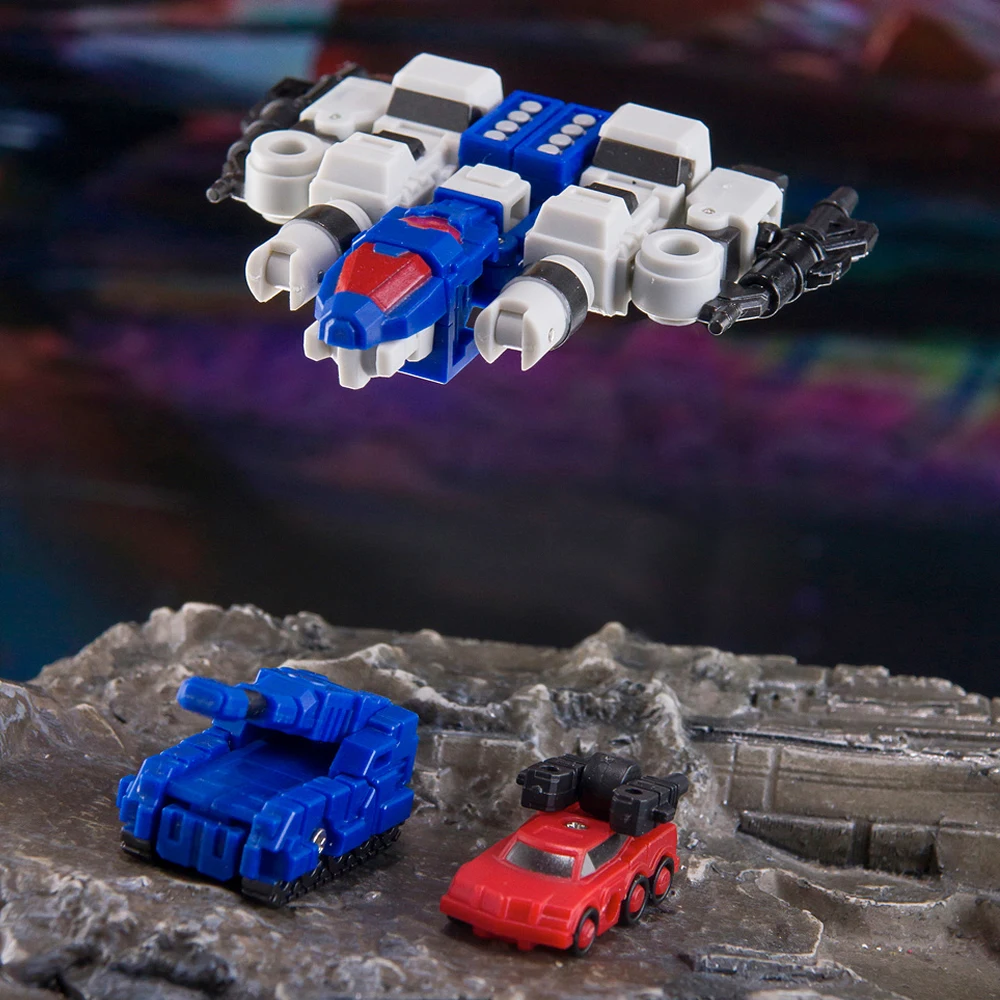 Deformation Toys Dr. Wu DWE54B Metroplex Vierwechsel-Recoated Small Proportion Pocket Version Deformation Action Figure Robot