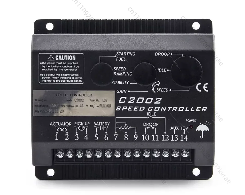 

Diesel generator set speed controller C2002 ESC board speed control board English panel C2003 speed control