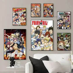 1PC Anime Fairy Tail Poster Paper Print Home Living Room Bedroom Entrance Bar Restaurant Cafe Art Painting Decoration