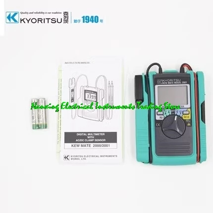 KYORITSU-Pince ampèremétrique numérique AC/DC, EllW2000A/EllW200l'autorisation/EllW2012RA, 60A/100A/120A, version améliorée d'EllW2000/EllW2001/EllW2012R