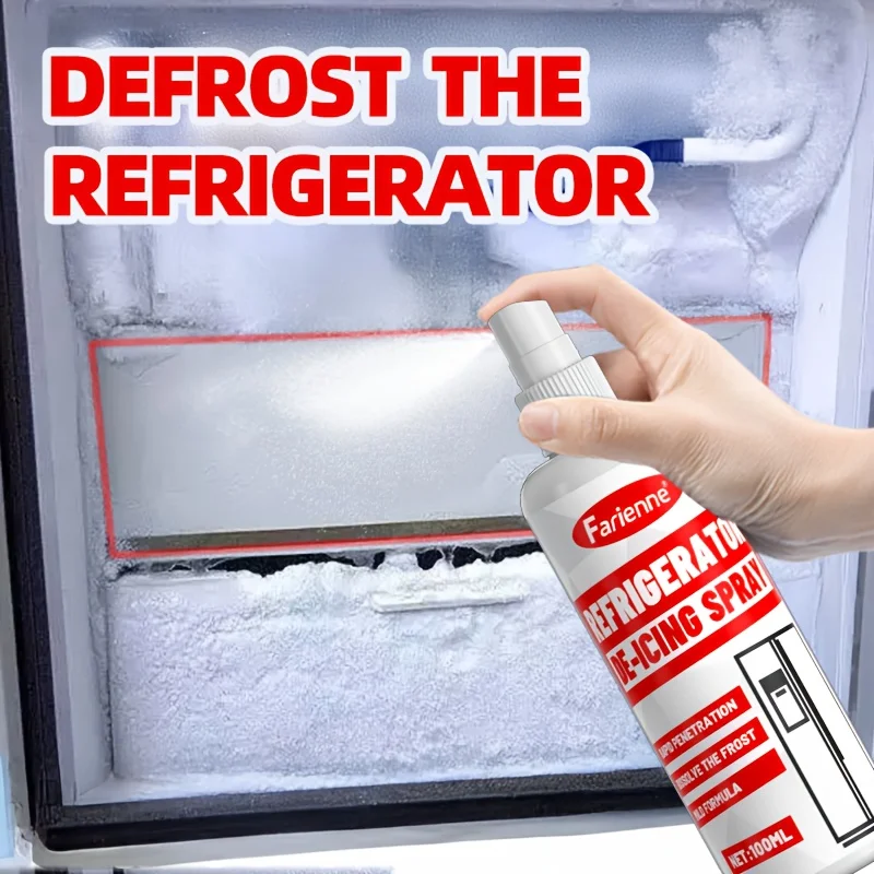 

Быстродействующий отклонятель холодильника, решение для расплавления льда на гидроксиде, безопасно для пластиковых стеклянных металлических поверхностей, идеально подходит для отключения электроэнергии