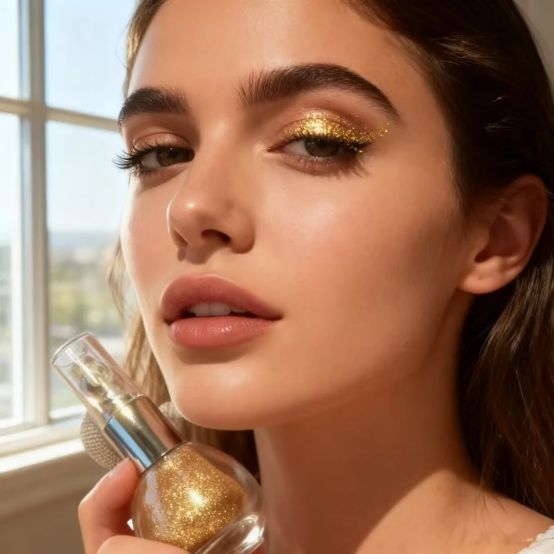 Brightening Glitter, High-Gloss Body Glitter, Eye Glitter, Suitable for Women, Holiday Supplies