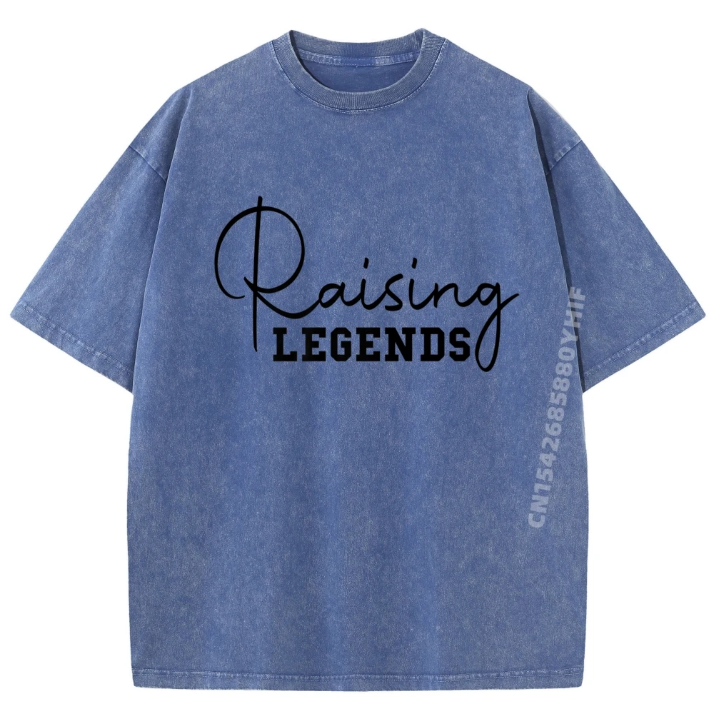 

Футболки с буквенным принтом Raising Legends, белая футболка, мужская хлопковая удобная футболка с графическим рисунком, мужская уличная стираная одежда