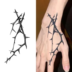 1Pc Thorn Waterproof Temporary Tattoo Stickers, Long-lasting Waterproof for One to Two Weeks, For Arm, Leg.